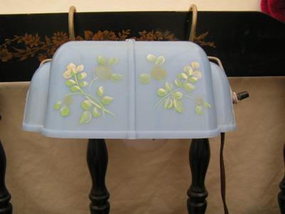 And another! Reading lamp, hangs on head board. Adjustable.