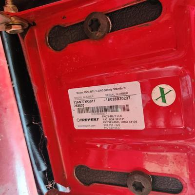 TROY BILT Pony Riding Mower with 42" Deck untested