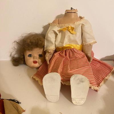 LOT 5B: Collection of Vintage / Antique Dolls