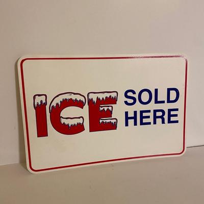 LOT 14B: Vintage Calumet Baking Powder and Ice Signs