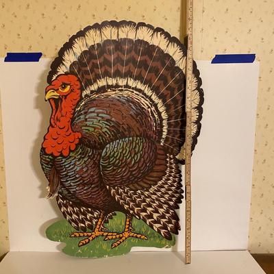 LOT 15B: Vintage Cardboard Holiday Decorations