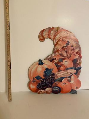 LOT 15B: Vintage Cardboard Holiday Decorations