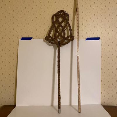 LOT 16B: Carpet Beater, Map. and Tapestry