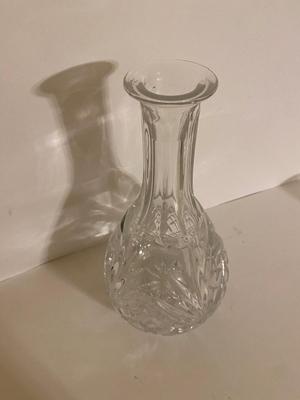 LOT 19B: Crystal Decanter w/ Matching Glasses