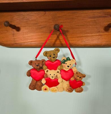 LOT 100L: Wooden Shadow Box with All Knickknacks Included