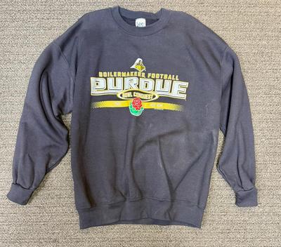 Purdue Boilermakers Football Rose Bowl 2001 Lee Sweatshirt XL