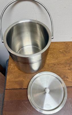 Stainless Steel Ice Bucket with Lid