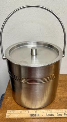 Stainless Steel Ice Bucket with Lid