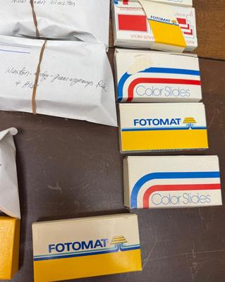 Lot of Vintage 35mm slides from family vacations and events Fotomat Kodak etc
