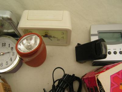 A whole pile of small electronic gadgets, every gizmo you need!