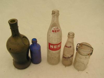 A box of OLD bottles, WYSIWYG