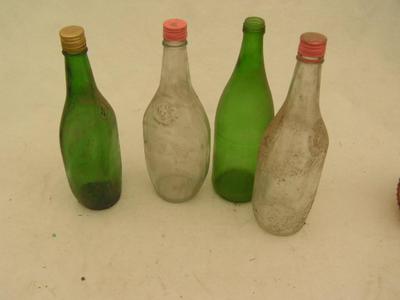 A box of OLD bottles, WYSIWYG