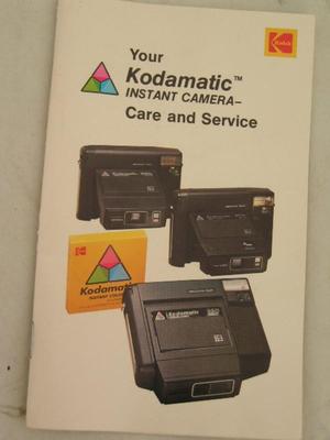 Kodak 960 Kodamatic instant camera, still in original box w/instructions.