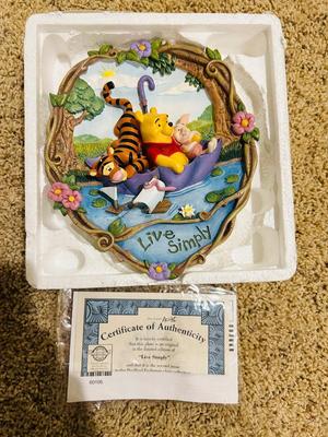 WINNIE THE POOH “100 ACRE WISHES COLLECTION” FROM YHE BRADFORD EXCHANGE