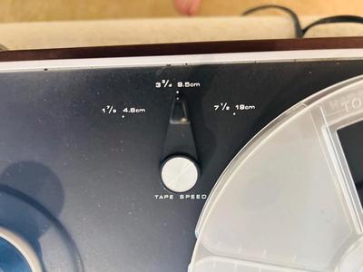 SONY TC-355 REEL TO REEL STEREO TAPECORDER & A GARRARD SYNCHRO LAB 55 TURN TABLE