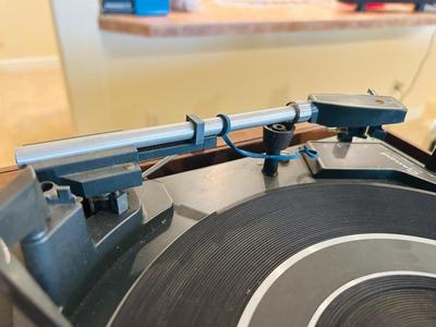 SONY TC-355 REEL TO REEL STEREO TAPECORDER & A GARRARD SYNCHRO LAB 55 TURN TABLE