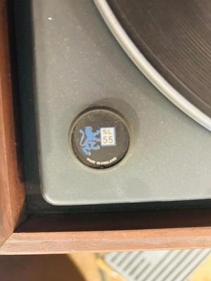 SONY TC-355 REEL TO REEL STEREO TAPECORDER & A GARRARD SYNCHRO LAB 55 TURN TABLE