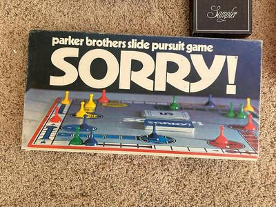 SCATTERGORIES, SORRY, STAGE II & AGATHA CHRISTIE BEHIND THE SCENES VCR GAME