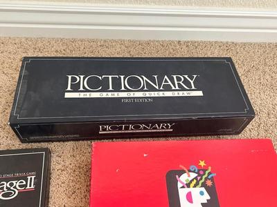 SCATTERGORIES, SORRY, STAGE II & AGATHA CHRISTIE BEHIND THE SCENES VCR GAME