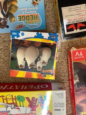 CHECK OUT THIS COOL OLD TWISTER GAME, HUSKER DU, GIANT PICK UP STICKS AND OTHER NEAT GAMES