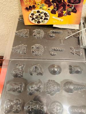 COOKIE CUTTERS, MINT MOLDS, SIMPLEX CAKE CUTTER, ROLLING COOKIE CUTTER AND MULTI GRATER