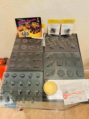 COOKIE CUTTERS, MINT MOLDS, SIMPLEX CAKE CUTTER, ROLLING COOKIE CUTTER AND MULTI GRATER