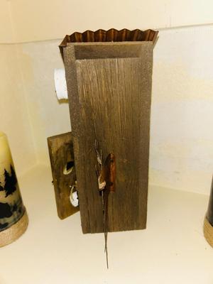 UNIQUE BIRDHOUSE AND FLAMELESS CANDLES