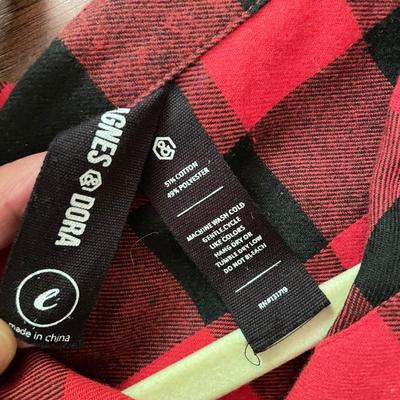 Red/Black Plaid Clothing & More (PB-SS)