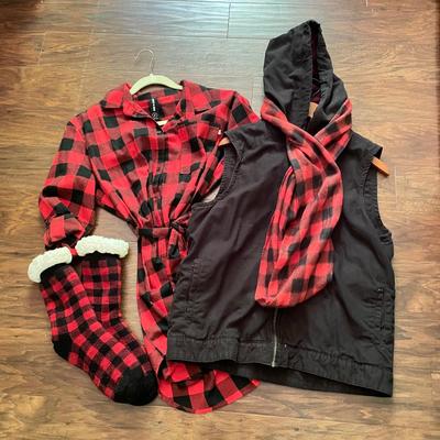Red/Black Plaid Clothing & More (PB-SS)