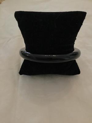 Black bangle bracelet