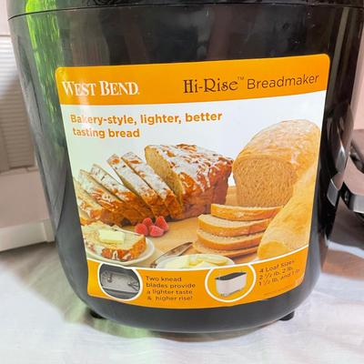West Bend Bread Maker, Rival Food Slicer & Grill Press (D-SS)