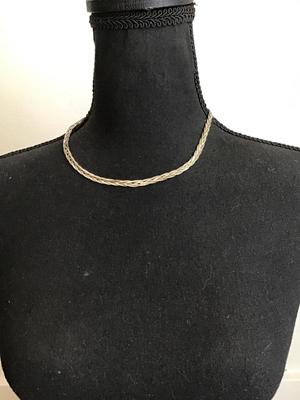 Very beautiful Silvertone necklace