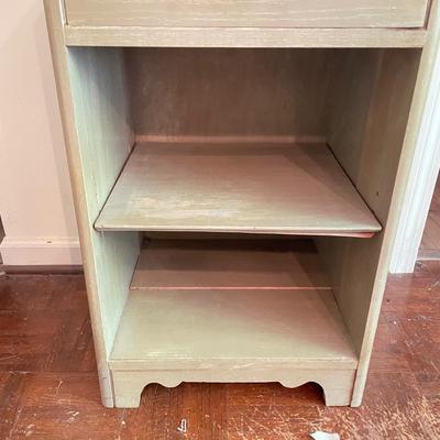 Olive Green Side Table (DR-SS)