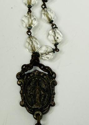 Vintage Rosary crystal beads