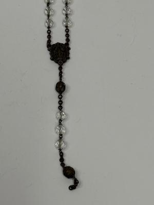Vintage Rosary crystal beads