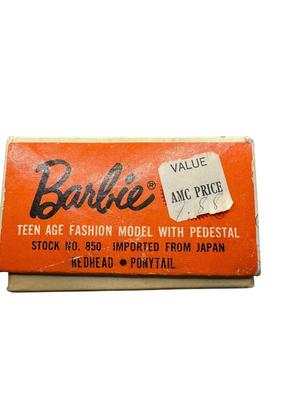 Vintage Barbie / Midge #850 Swirl Ponytail 1964 - Green Ear -NIB