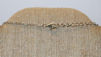 RED/ORANGE & PINK Dragonfly PENDANT (2½" x 2") on a Silver Tone Necklace Chain 19" L