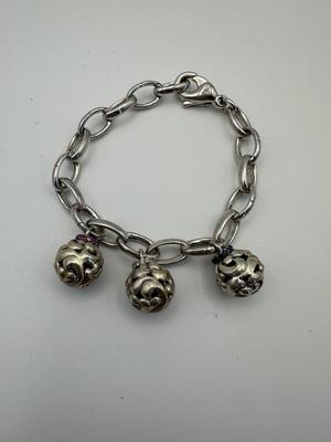 Sterling Jewelry - Charles Krypell designer Ivy Collection w/ Rubies, White, & Sapphires