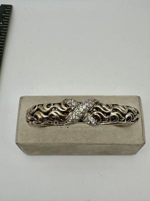 Sterling Jewelry - Charles Krypell designer w/ White Topaz
