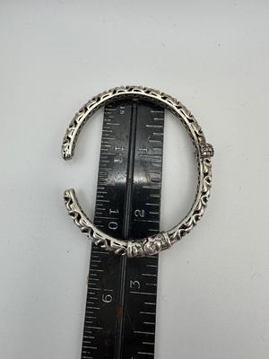 Sterling Silver Jewelry - Charles Krypel Bracelet w/ diamonds Ivy Collection Petite Rondel