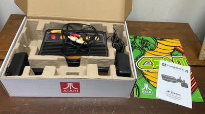 Atari Flashback 4 Console & Centipede Poster