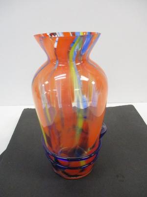Vintage Bohemian Czech Glass Vase
