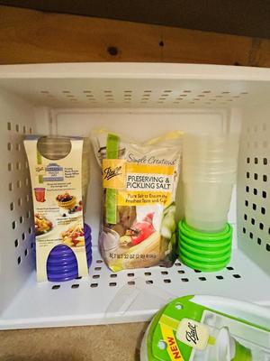 TUPPERWARE AND OTHER HANDY STORAGE CONTAINERS