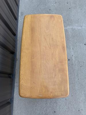 Sale Photo Thumbnail #19: Z2-Heywood Wakefield Coffee Table

Structurally sound, but will require some TLC. Please see photos for damage.