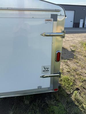 Sale Photo Thumbnail #49: Z4-Enclosed Trailer with hitch lock and padlock for door