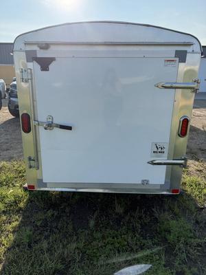Sale Photo Thumbnail #35: Z4-Enclosed Trailer with hitch lock and padlock for door