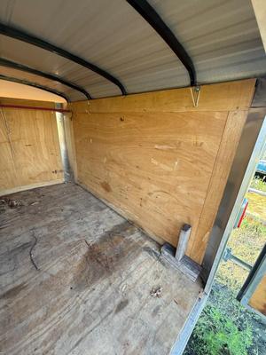 Sale Photo Thumbnail #46: Z4-Enclosed Trailer with hitch lock and padlock for door