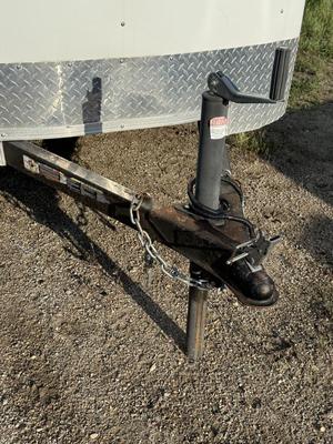 Sale Photo Thumbnail #33: Z4-Enclosed Trailer with hitch lock and padlock for door