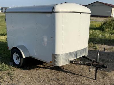 Sale Photo Thumbnail #32: Z4-Enclosed Trailer with hitch lock and padlock for door