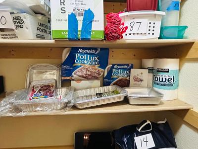 PAPER PRODUCTS FOR HOME, POT LUCK OR TRAVEL
